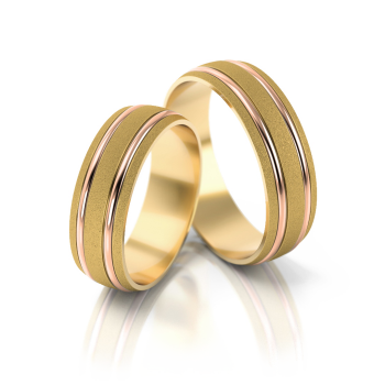 Preview: Stelmach Trauringe Weiss-Gelbgold Düsseldorf 049